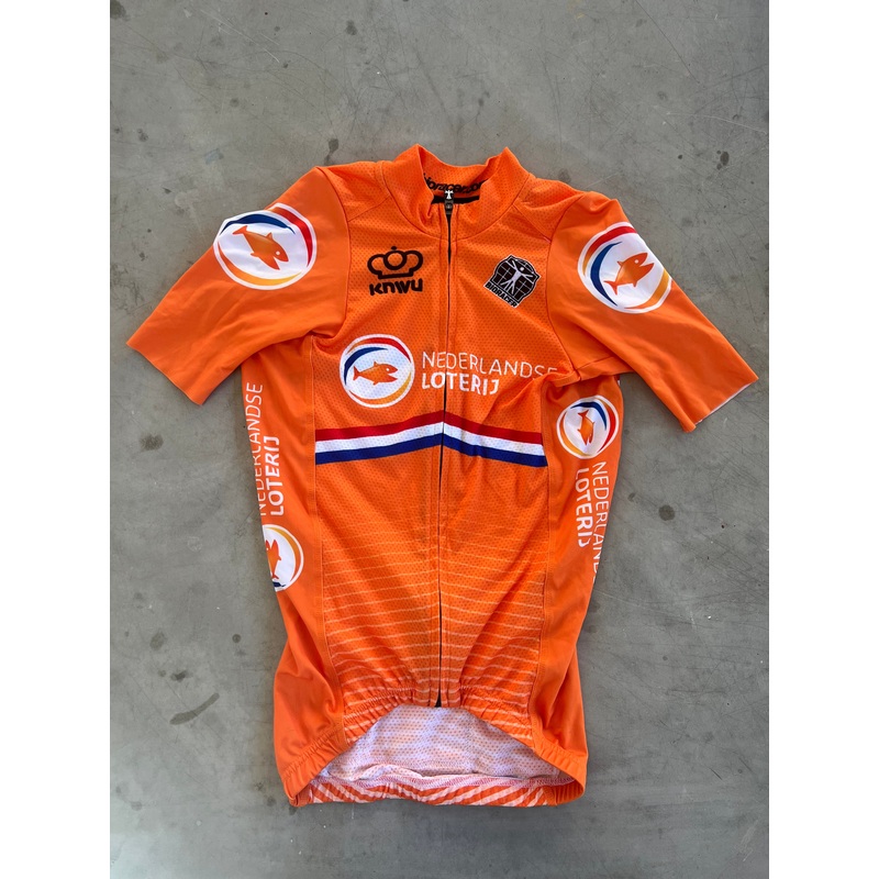 Dutch National Team Men | Bioracer Short Sleeve Jersey | XS | Rider-Issued Pro Team Kit