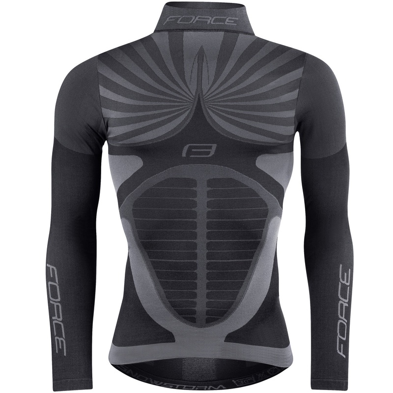 Maglia intima maniche lunghe Force Snowstorm – Nero