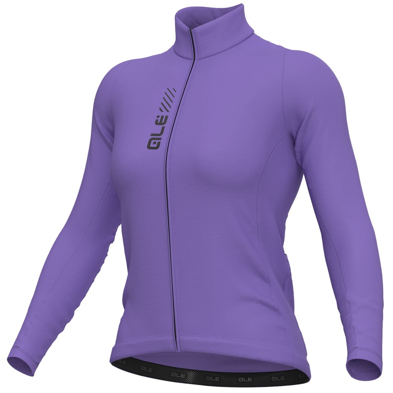 Maglia maniche lunghe donna Ale Pragma Color Block – Lilla