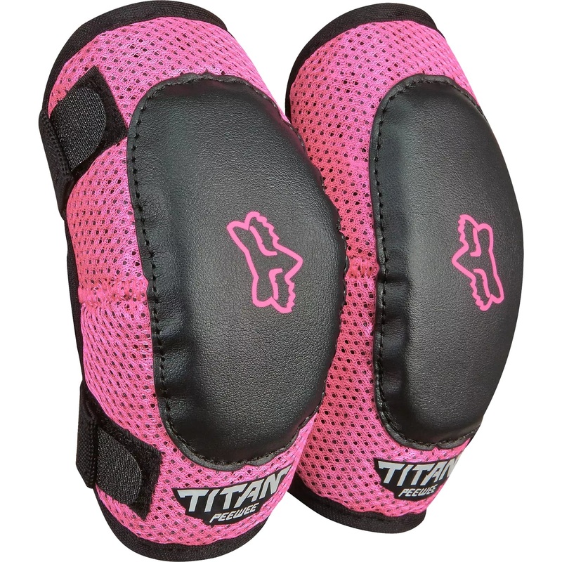 Protezioni gomito bambino Fox PeeWee Titan – Rosa