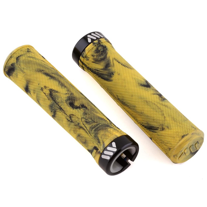 All Mountain Style Berm Grips (Yellow Camo) (135mm)