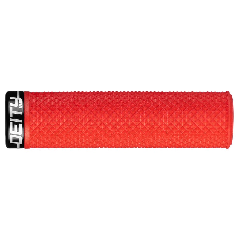 Deity Supracush Lock-On Grips (Red) (Pair)