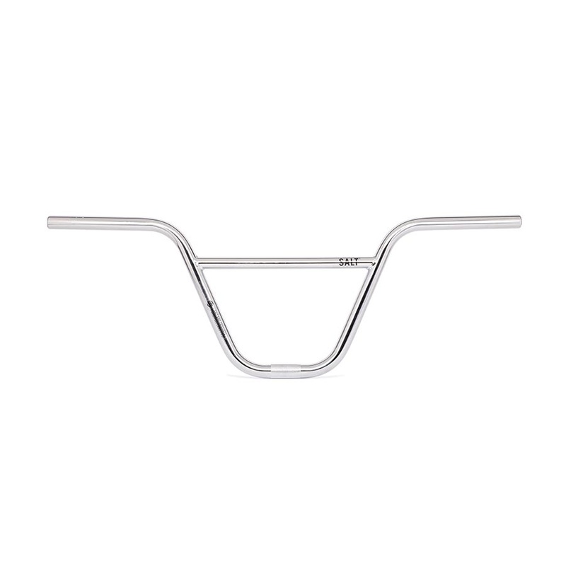 Salt Pro 2pc BMX Handlebar Diameter: 22.2mm 29.5” Rise: 9.5 Chrome