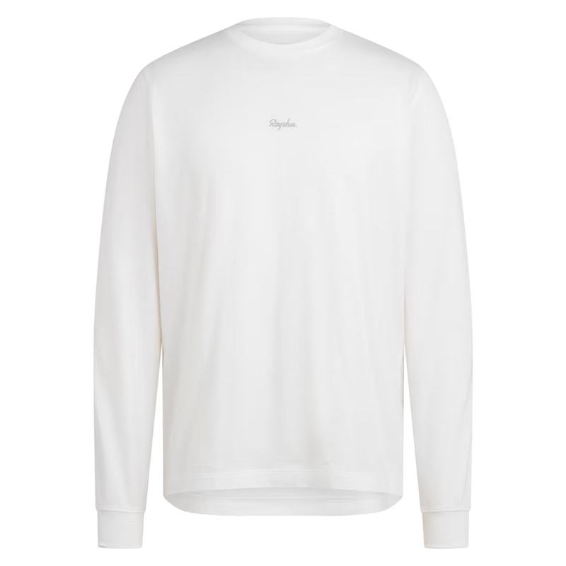 T-Shirt maniche lunghe Rapha Cotton – Bianco