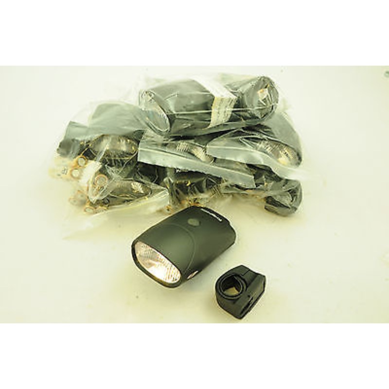 WHOLESALE JOBLOT OF 8 (EIGHT) BIKE LIGHTS KNIGHTLITE FRONT LAMP MTB OR ANY CYCLE