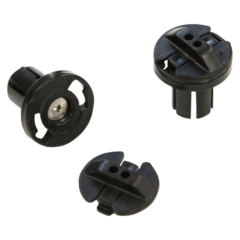 Wolf Tooth Components Pogie Bar Plugs (Black)