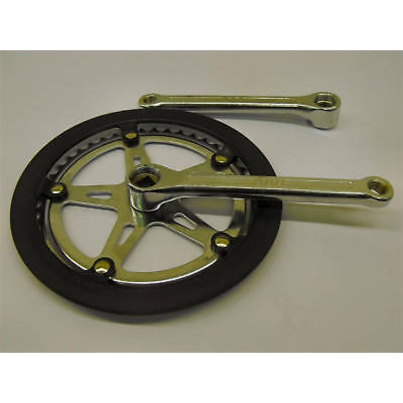 VINTAGE 80’s RACER BIKE-FIXIE SINGLE 3-32 COTTERLESS CHAINWHEEL SET 44 TEETH