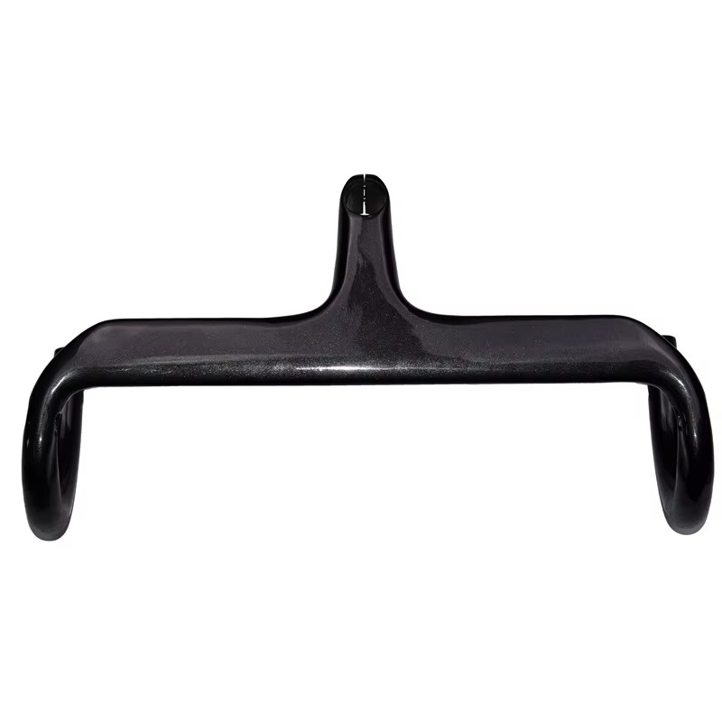 Bicycle Integrated Handlebar Carbon Fiber Road Handlebar Bike Road Bicycle Handlebar Parts