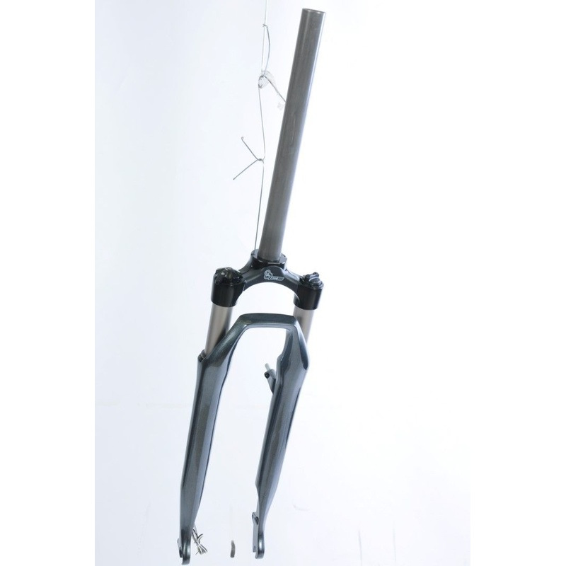 RST ICS VERSE ML 700c LOCK OUT SUSPENSION FORK 1 1-8 300mm DISC OR V BRAKE GREY