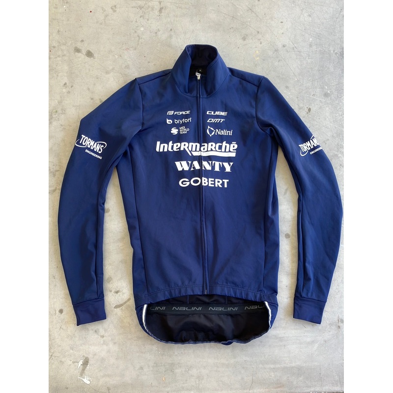Winter Jacket Long Sleeve Gabba Thermal Waterproof | Nalini | Intermarche Wanty | Pro-Issued Cycling Kit