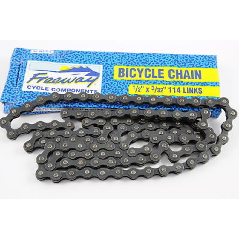50’s,60’s,70’s,80’s RACING BIKE CHAIN 1-2x 3-32 114 LINKS IDEAL NON INDEX