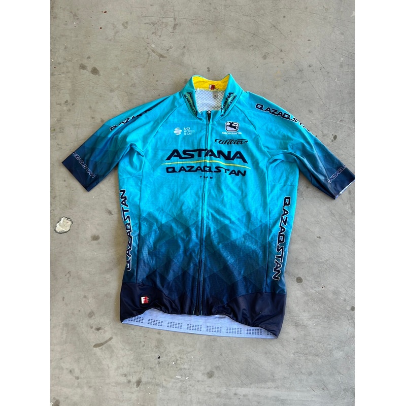 ‘FRC-Pro’ Short Sleeve Jersey | Giordana | Astana Qazaqstan | Pro-Issued Cycling Kit