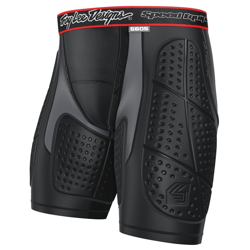 Troy Lee Designs LPS 5605 Body Armour X-FIT Shorts – Padded Shorts – Black – Mens XL