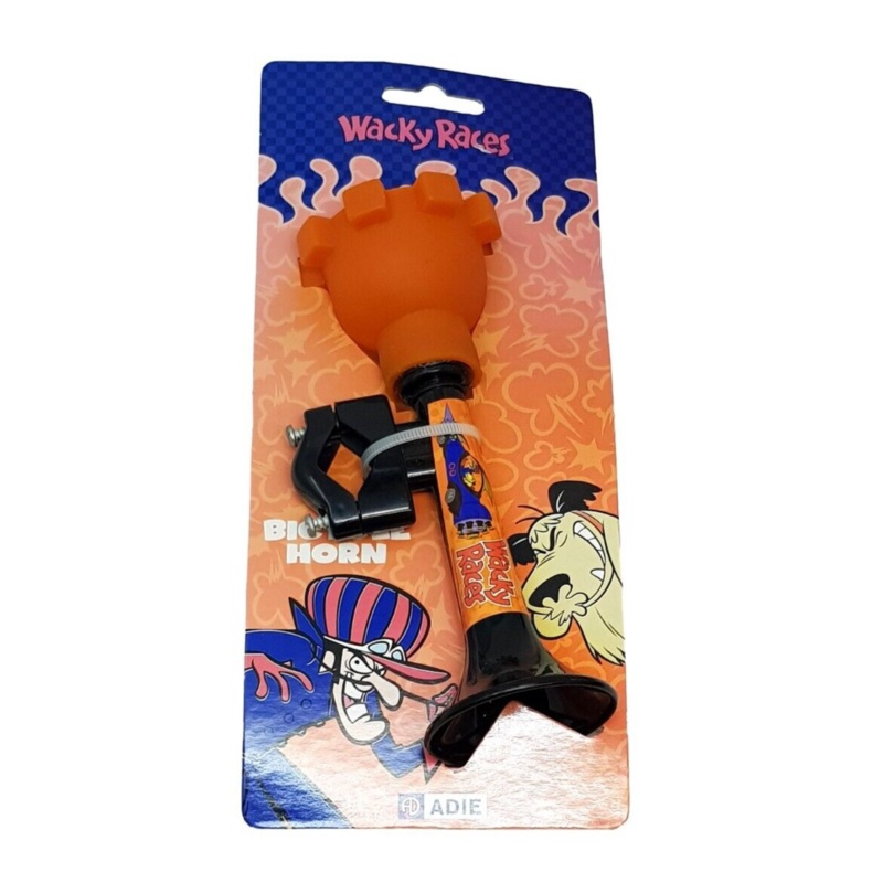Wacky Races 60’s Cartoon Kids Bicycle Fun Orange Squeeze Hooter / Horn