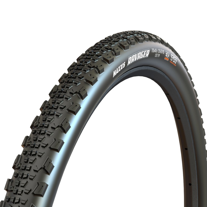 Copertone Maxxis Ravager TR Silkshield 60TPI pieghevole – 700 x 45C – Nero