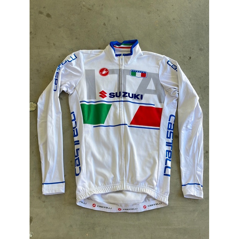 Winter Jersey Long Sleeve Thermal | Castelli | Italy/Italia National Team | Pro Cycling Kit