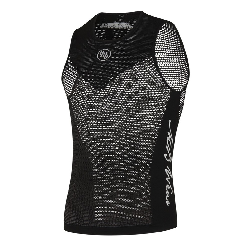 Maglia intima senza maniche MBwear Freedom Summer – Nero