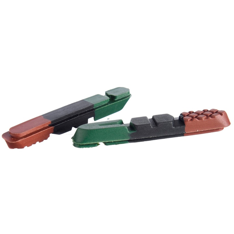 Brand-X Woodland Camo Camouflage Design V-Brake Pads