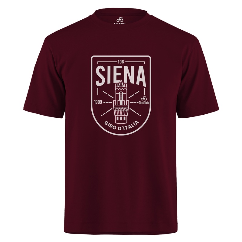 T-shirt Siena Giro d’Italia|S|M|L|XL|XXL|Rosso
