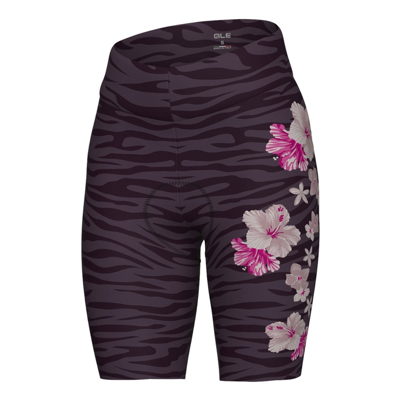 Pantaloncini donna Ale PR-E Sauvage – Viola scuro