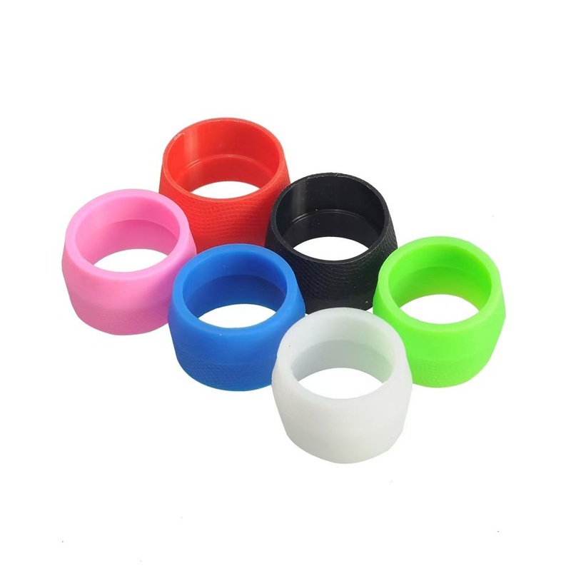 Silicone Anti-Skip Bicycle Handlebar Tape Plug Fixed Ring Road Bike Shift Handle Protection Cover Non-Slip Cycling Accessor