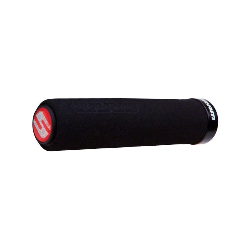 SRAM Locking Foam Grips (Black) (129mm)