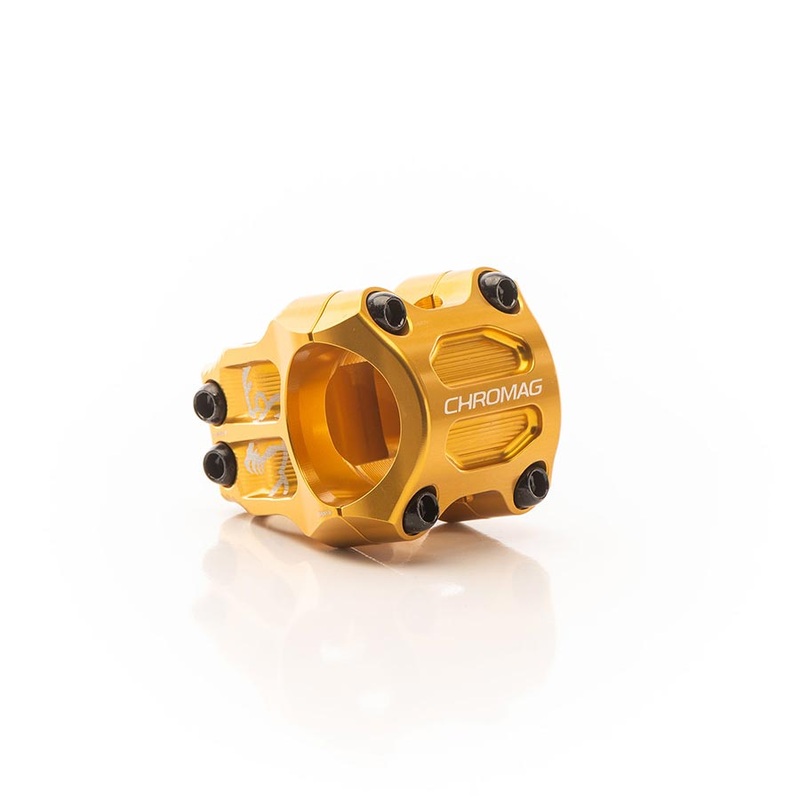 Chromag Riza Stem Diameter: 35mm Length: 45mm Steerer: 1-1/8” 0 Gold