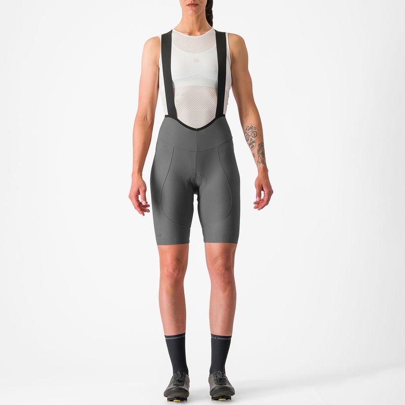 Salopette donna Castelli Espresso DT – Grey