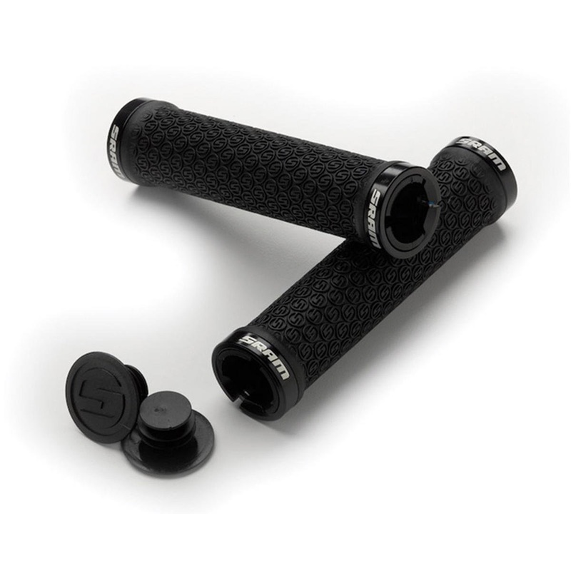 SRAM Locking Grips (Black) (w/ Double Clamps) (130mm)