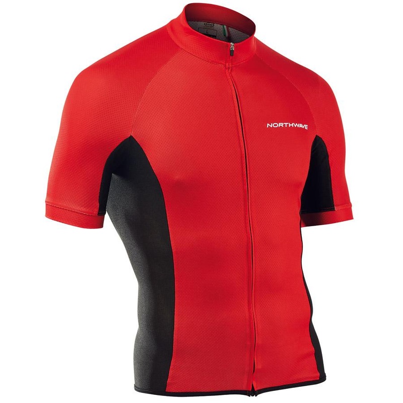 FORCE MENS CYCLING JERSEY|Red|Yellow Fluo|S|M|L|XL