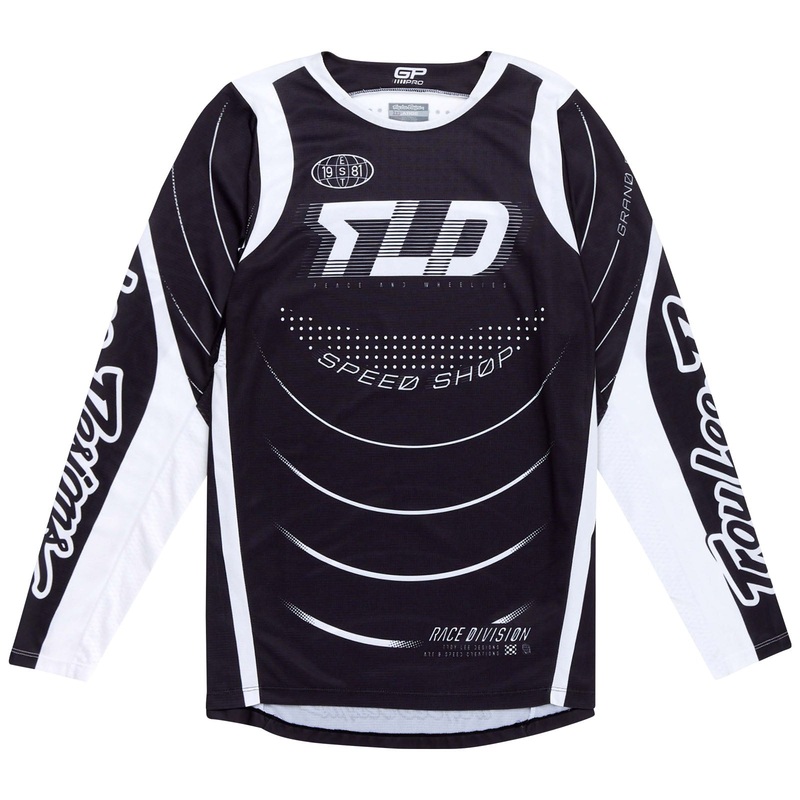 GP Pro Jersey Spun Black|BLACK|SM|MD|LG|XL|2X