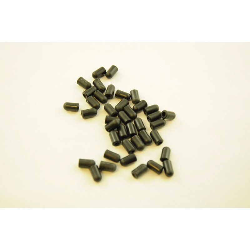 WHOLESALE JOB LOT 40x BIKE MUDGUARD STAY RUBBER END CAPS PROTECTIVE CAPS 3mm NOS