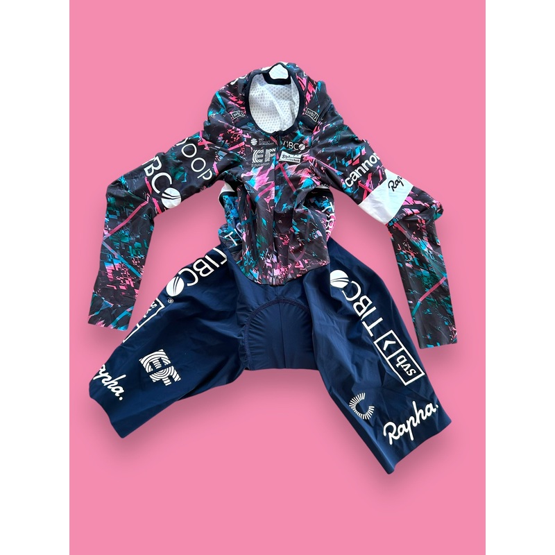 Womens Giro Aerosuit / TT Suit | Rapha | EF Education First Tibco Giro d’Italia Switchout Kit | Pro Team Cycling Kit