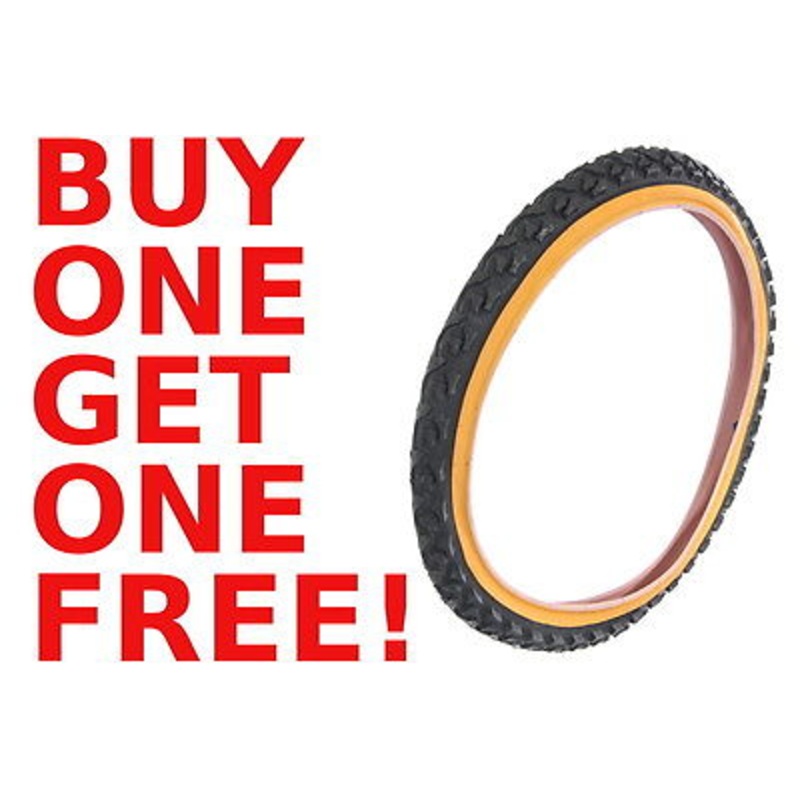 20 X 1.90 Amberwall Tyre Folding Bikes Freestyle BMX Or MTB Buy One Get One Free
