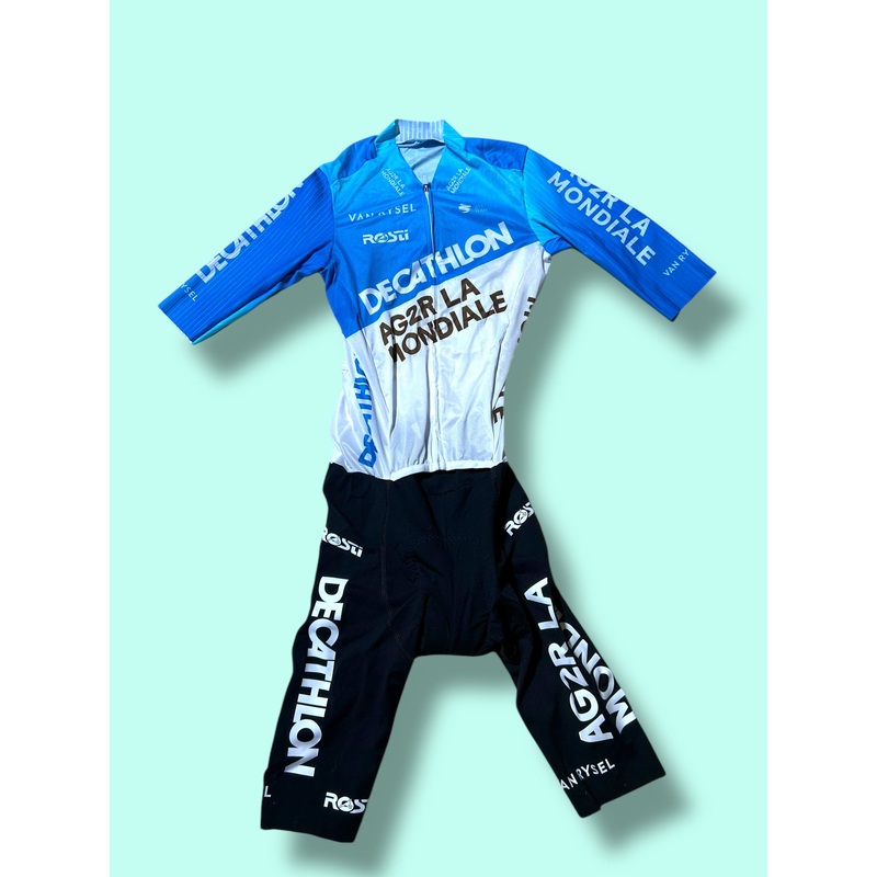 Aerosuit Summer FELIX GALL Roadsuit| Decathlon AG2R La Mondiale  | Rosti | Pro Cycling Kit