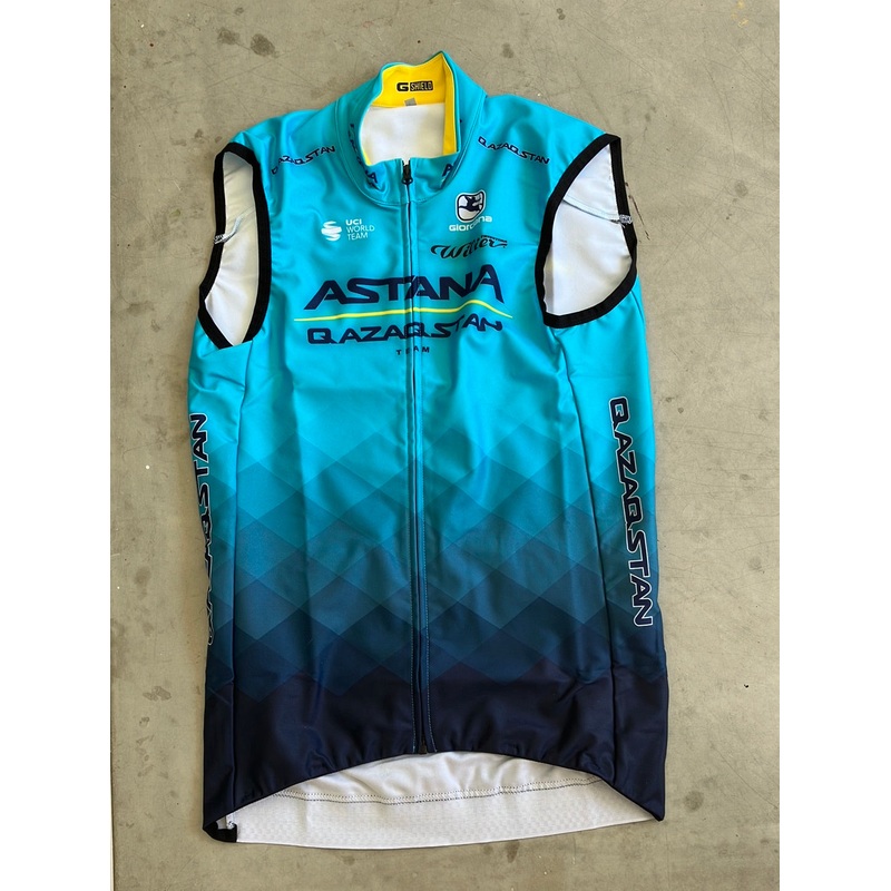 ‘G-Shield’  Winter Vest / Gilet | Giordana | Astana Qazaqstan | Pro-Issued Cycling Kit