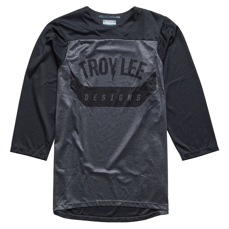 Ruckus 3/4 Jersey Arc Black|BLACK|SM|MD|LG|XL|2X
