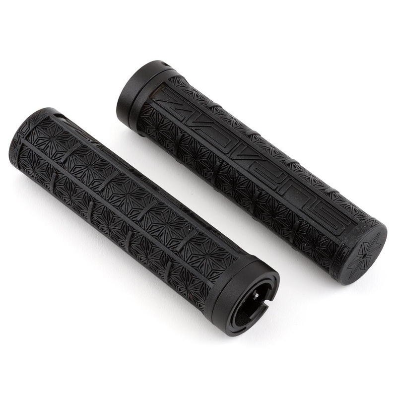 Supacaz Grizips Lock-On Grips (Black)