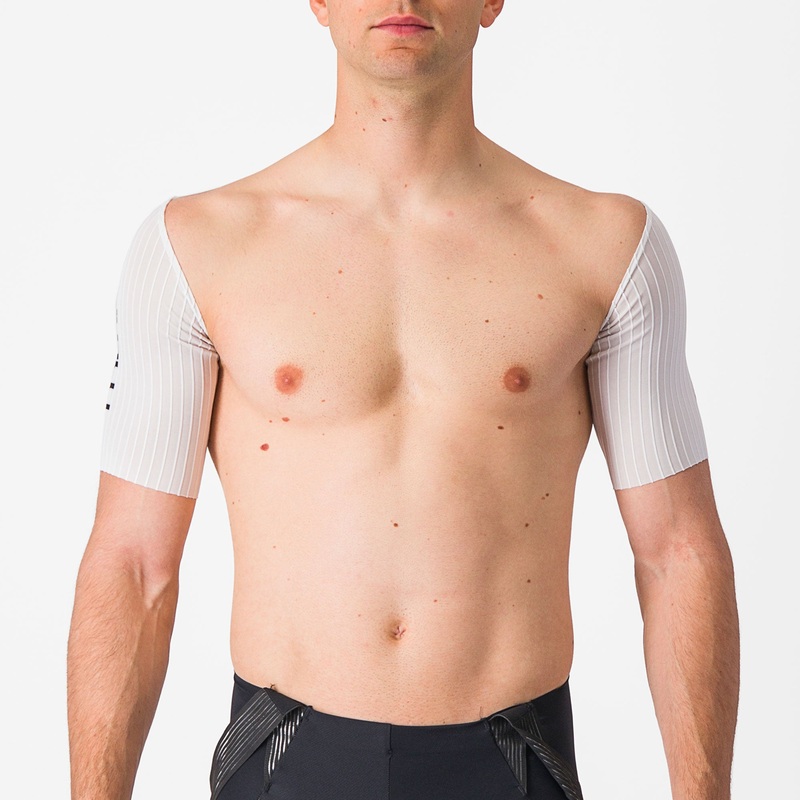 Manica corta Aero Castelli Bolero – Bianco