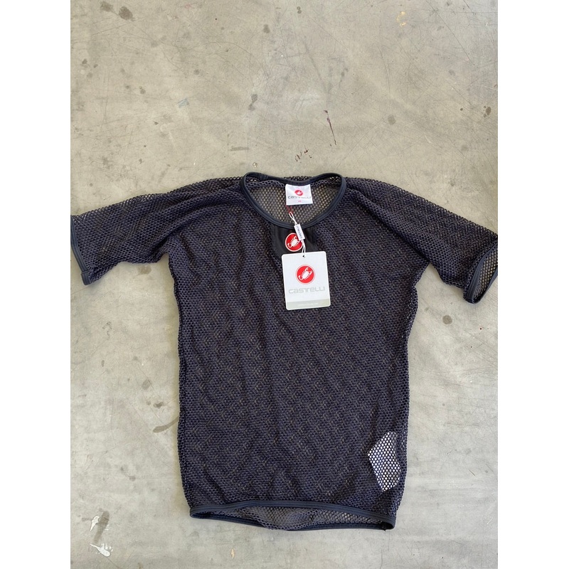 Mesh Merino Base Layer Short Sleeve | Castelli | Ineos Grenadiers | Pro-Issued Cycling Kit