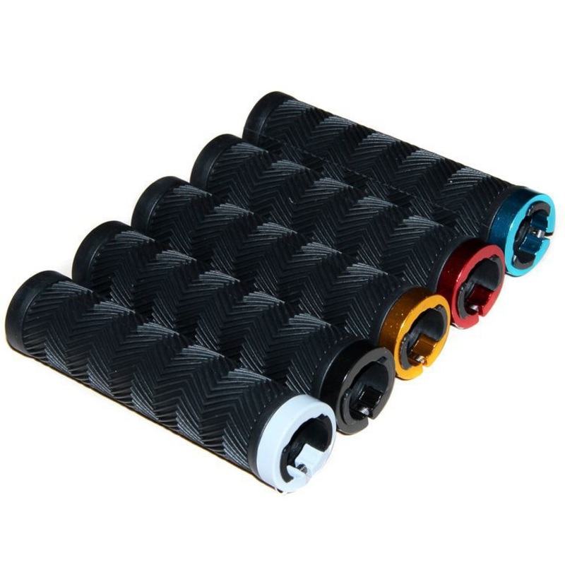 Rubber Handlebar Grips for Comfortable Bike Riding