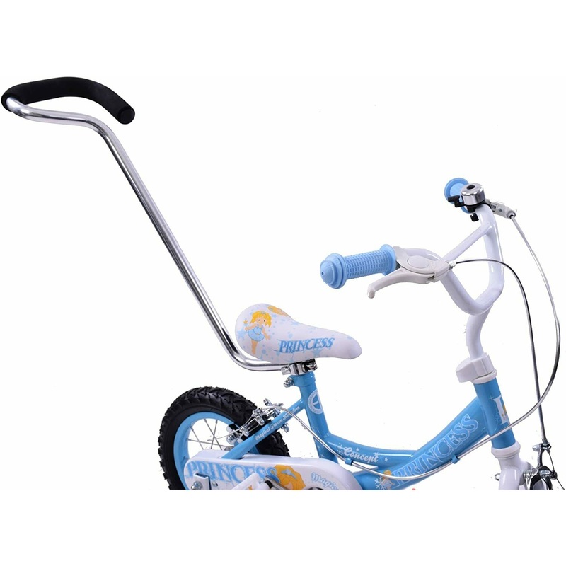 SUPER DELUXE BICYCLE PARENT POLE, KIDDIES BIKE CONTROL QUICK RELEASE ALLOY