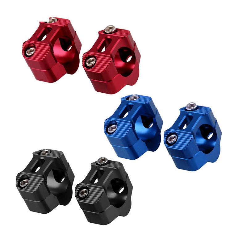 Universal Dirt Bike Motocross Motorcycle CNC Aluminum Alloy Handle Bar Clamp Motorcycle Accessories Spare Parts Handlebar Risers