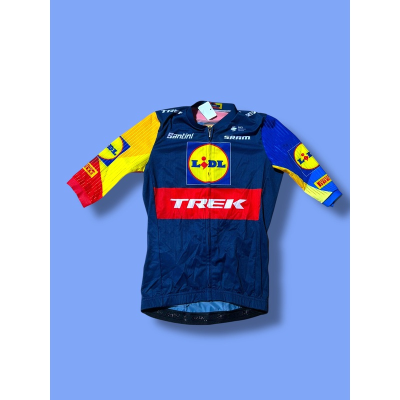 Aero Jersey Short Sleeve Lightweight Team Issued! | Santini | Lidl Trek | Pro Cycling Kit