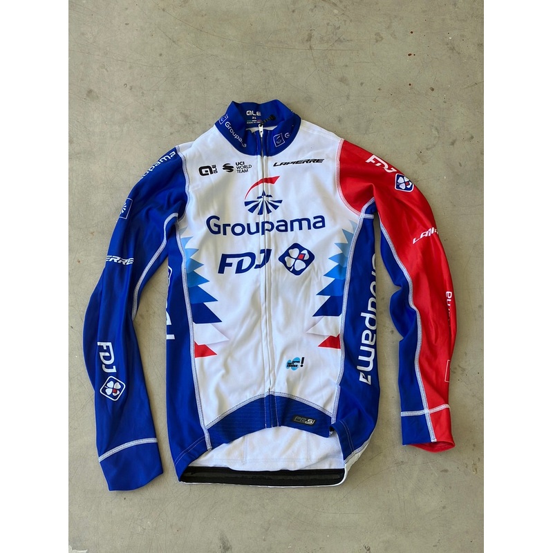 Long Sleeve Thermal Jacket / Jersey | Ale | Groupama Franaise des Jeux | Pro Cycling Kit