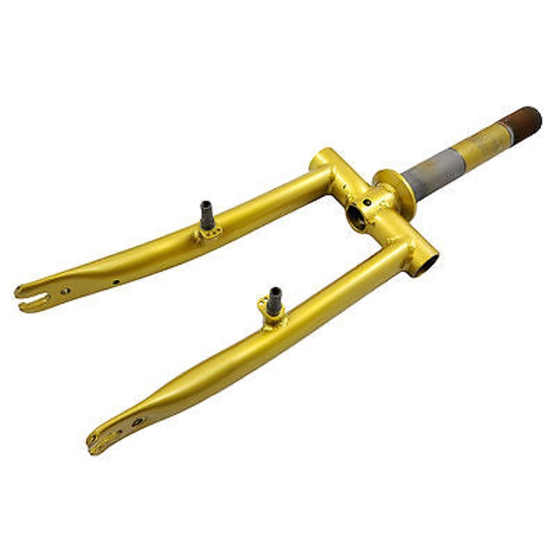 RALEIGH CHOPPER MK3-MK4 FRONT FORKS GOLD COLOUR NEW OLD STOCK NOS FEW ONLY