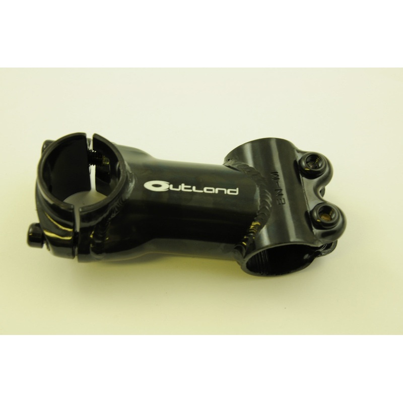 RALEIGH OUTLAND 1 1/8 AHEAD STEEL MTB STEM FOR 31.8mm BAR 80mm SHORT REACH 10 DEGREE RISE BLACK