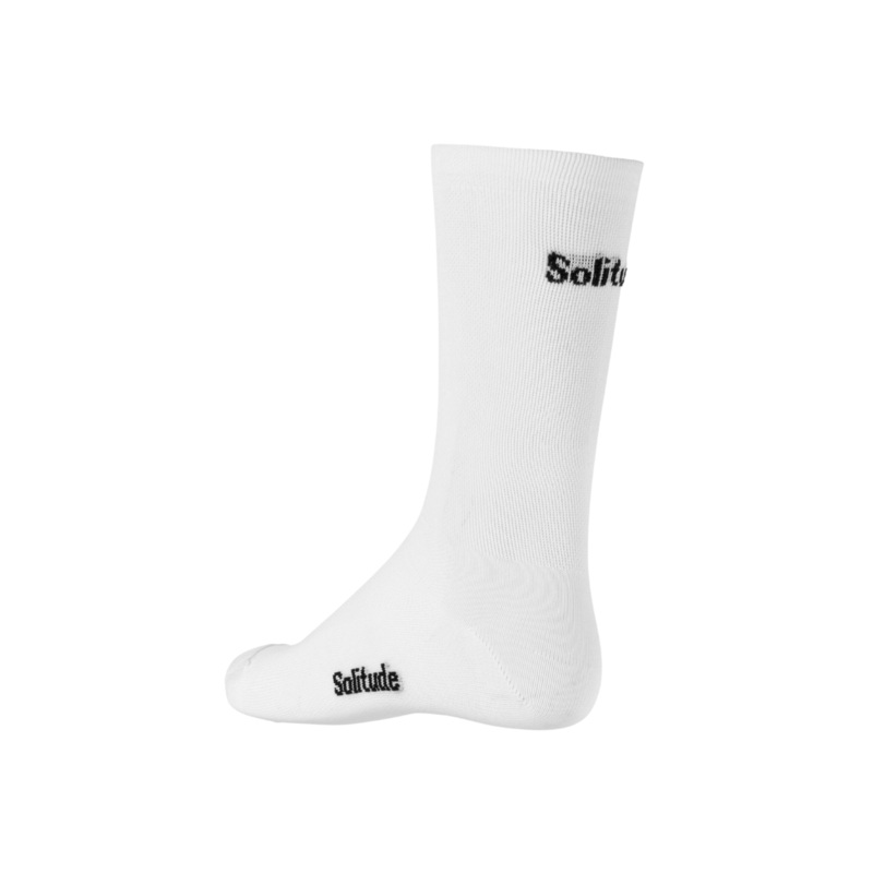 SOLITUDE SOCKS|White|S|M|L|White|S|M|L