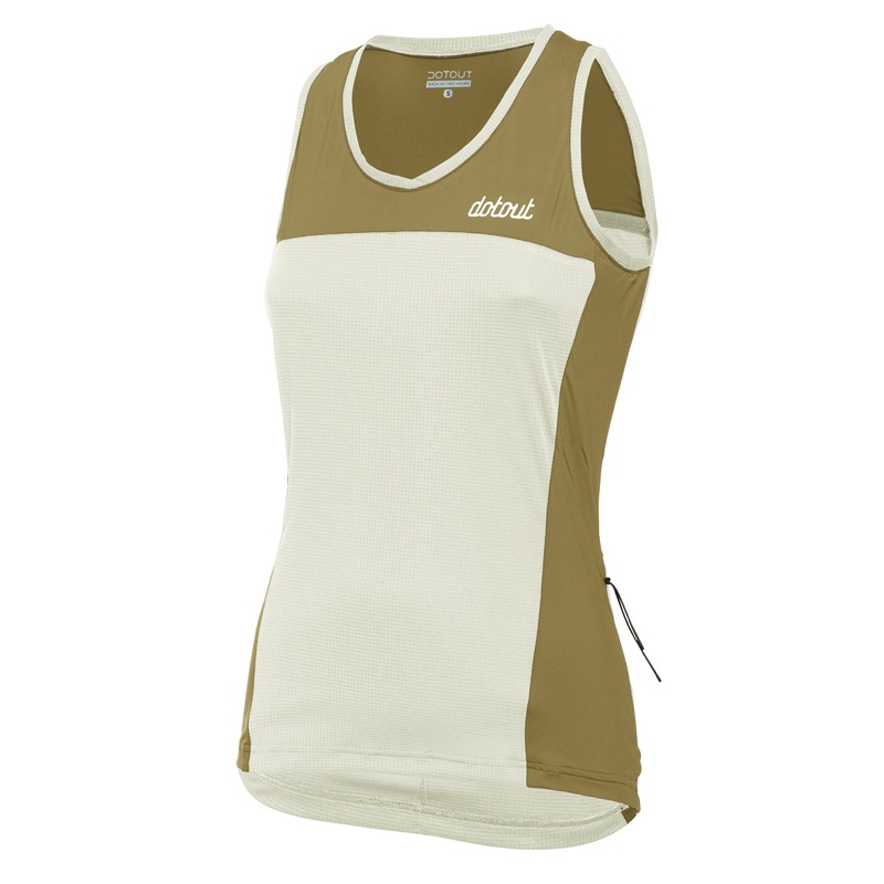 Top donna Dotout Trail – Bianco