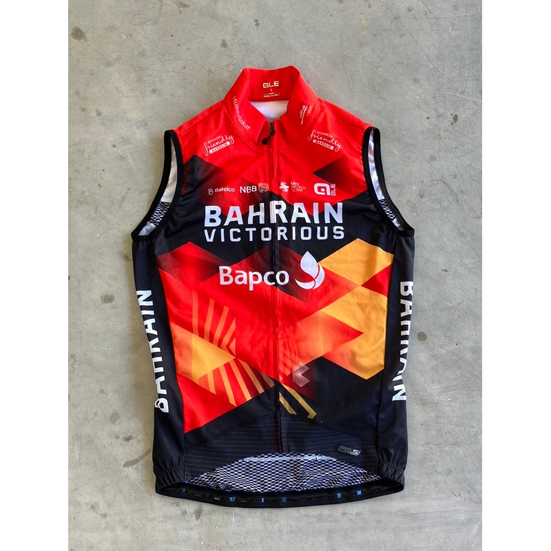 Wind Vest Light Gilet | Ale | Bahrain Victorious | Pro Cycling Kit